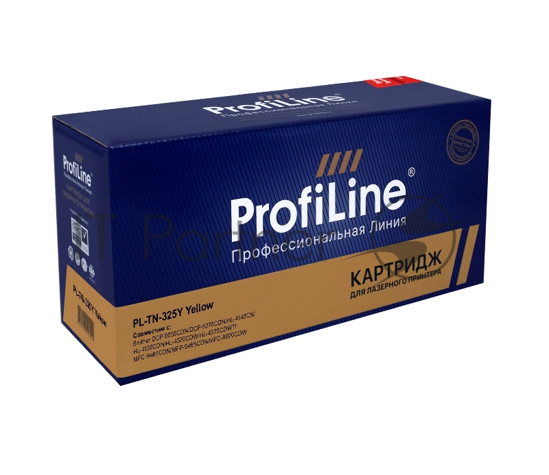 Картридж ProfiLine PL-TN-325Y для принтеров Brother DCP-9055CDN/DCP-9270CDN/HL-4140CN/HL-4150CDN/HL-4570CDW/HL-4570CDWT/MFC-9460CDN/MFP-9465CDN/MFC-9970CDW Yellow 3500 копий