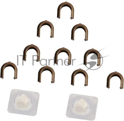Комплект бушингов CET CET6375R (RM1-6319-Bushing) для HP LJ Enterprise P3015/M521/M525 резинового вала (упак.:2шт)
