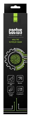Коврик для мыши Cactus CS-MP-Pro02XL XL черный 400x300x3мм