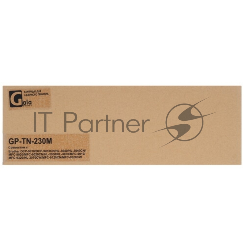 Картридж GalaPrint GP-TN-230M для принтеров Brother DCP-9010/DCP-9010CN/HL-3040/HL-3040CN/MFC-9020/MFC-9020CN/HL-3050/HL-3070/MFC-9010/MFC-9320/HL-3070CW/MFC-9120CN/MFC-9320CW Magenta 1400 копий