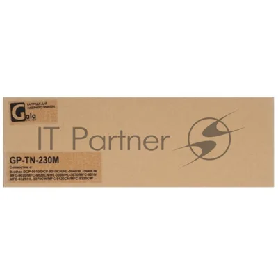 Картридж GalaPrint GP-TN-230M для принтеров Brother DCP-9010/DCP-9010CN/HL-3040/HL-3040CN/MFC-9020/MFC-9020CN/HL-3050/HL-3070/MFC-9010/MFC-9320/HL-3070CW/MFC-9120CN/MFC-9320CW Magenta 1400 копий