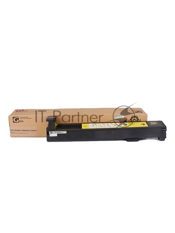 Картридж лазерный GalaPrint GP-CB382A (№824A) желтый (21000 стр) для HP Color LaserJet CP6015/CP6015dn/CP6015n/CP6015xh/CM6030/CM6030f/CM6040/CM6040f
