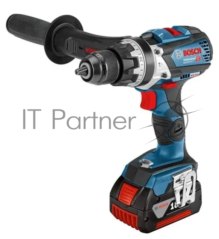 Дрель-шуруповерт Bosch GSR 18V-110 C, 18 В, 5 Ач, 110 Нм, бесщеточный