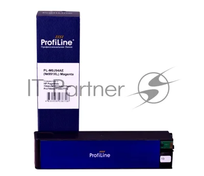 Картридж струйный ProfiLine PL-M0J94AE (№991XL) для принтеров HP PageWide 755dn/MFP774dn/779dn/Pro750dw/772dn/777z с чернилами Magenta