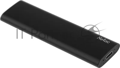 Внешний SSD Netac Z SLIM, 250 Gb, USB 3.2 Gen 2 Type-C, R/W 550/480, черный