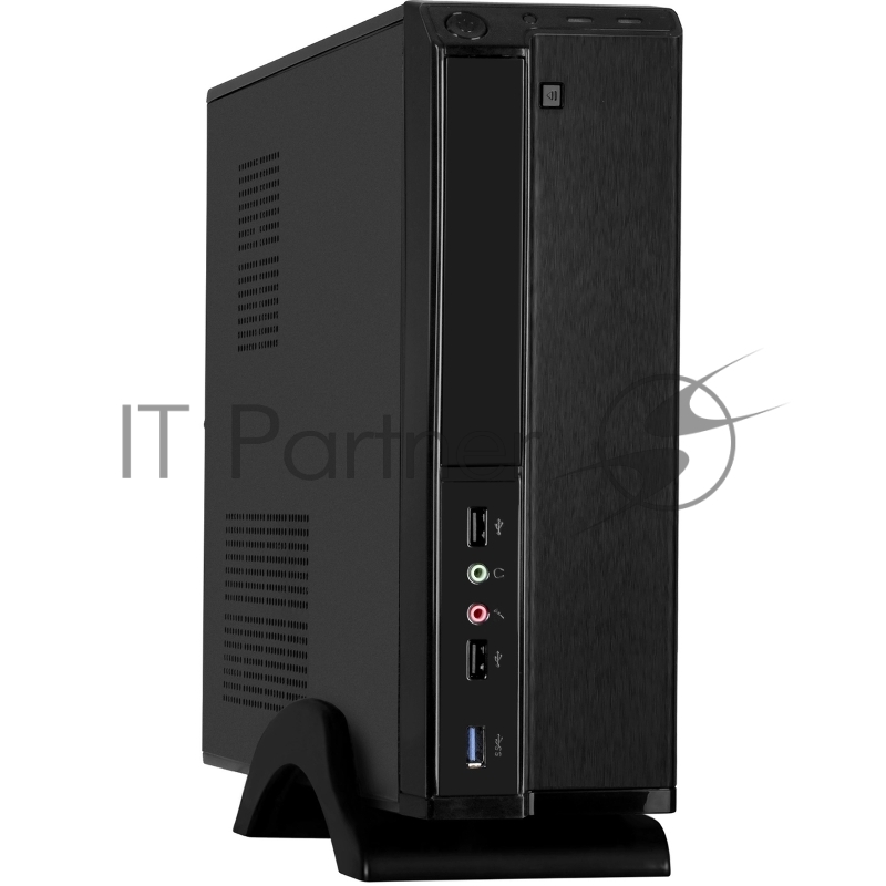 Компьютерный корпус Desktop ExeGate MI-207U-400W-8 (miniITX/mATX, БП M400 с вент. 8см, 1*USB+1*USB 3.0, аудио, черный)