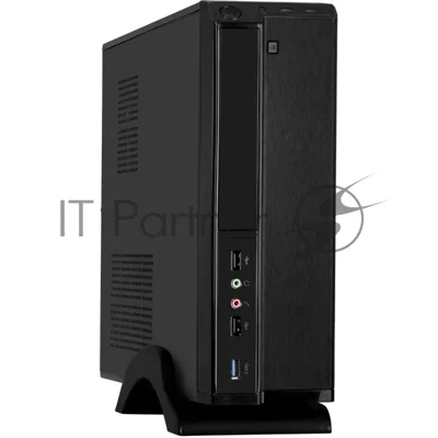 Компьютерный корпус Desktop ExeGate MI-207U-400W-8 (miniITX/mATX, БП M400 с вент. 8см, 1*USB+1*USB 3.0, аудио, черный)