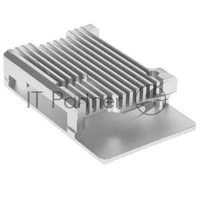 Корпус Qumo Aluminum case without fan, Raspberry Pi 3, silver(RS024)