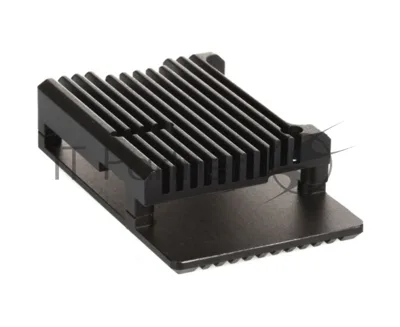 Компьютерный корпус Qumo Aluminum case without fan, Raspberry Pi 4, black(RS006)