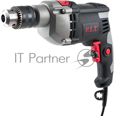 Дрель ударная P.I.T. PSB13-C8 950Вт ключевой реверс