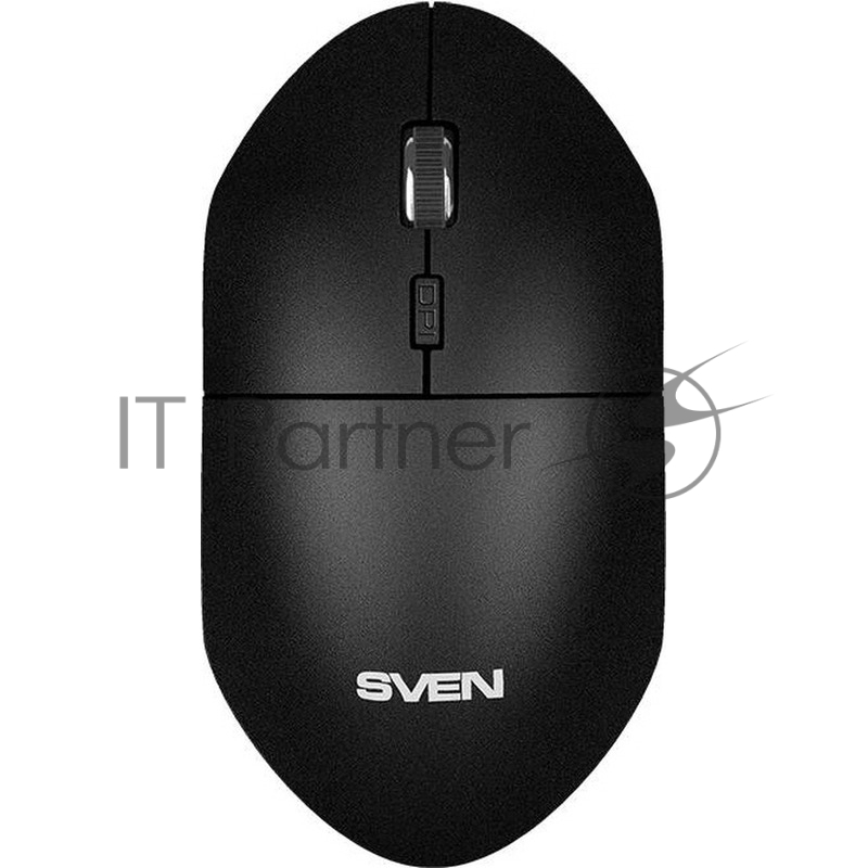 Мышь беспроводная SVEN RX-515SW черный, 1600 dpi, радиоканал, USB, кнопки - 4