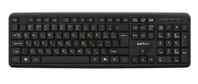 Клавиатура проводная ExeGate Professional Standard LY-405 (EX287138RUS), USB, черный