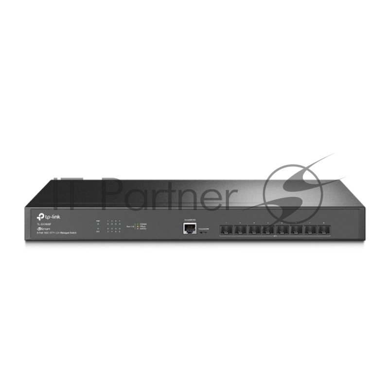Коммутатор Fully managed switch with full 8-port 10G fiber ports and 160 Gbps switching capacity