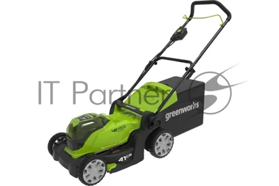 Газонокосилка аккумуляторная GreenWorks G24X2LM41, 40 В, 4 Ач