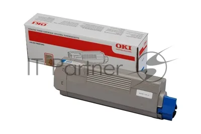 Картридж лазерный Oki C610 6K (cyan)