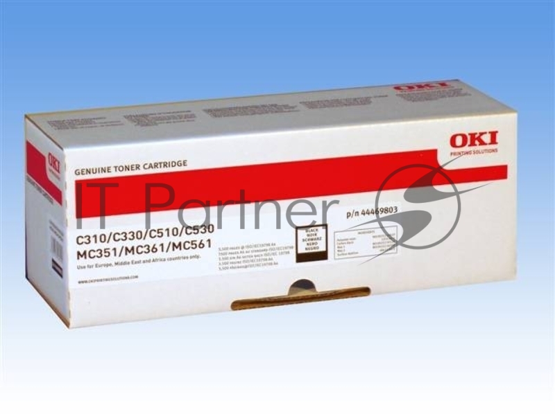 Картридж лазерный Oki C310/330/331/510/511/530/531/MC351/352/361/362/561/562 3.5K черный