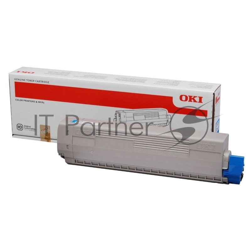 Картридж лазерный Oki C824/834/844 5К (голубой)