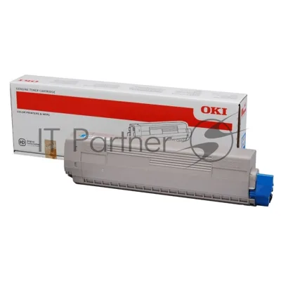 Картридж лазерный Oki C824/834/844 5К (голубой)