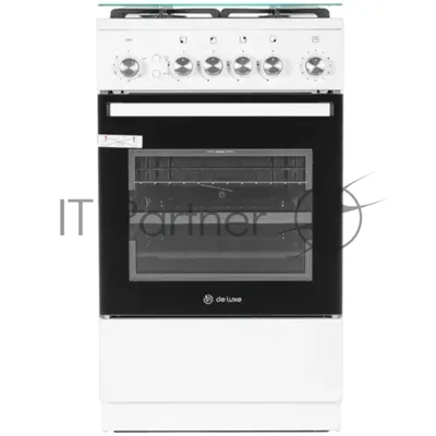 Газовая плита (5040.40г(кр) ЧР) Deluxe