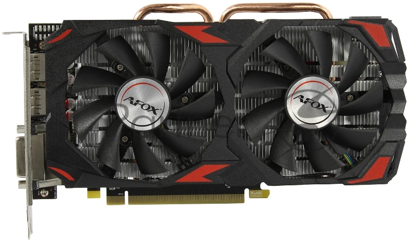 Видеокарта AFOX AMD Radeon RX 580 2048SP, 8 GB GDDR5, 256 bit, 2xDisplayPort, HDMI, GPU 1168 MHz