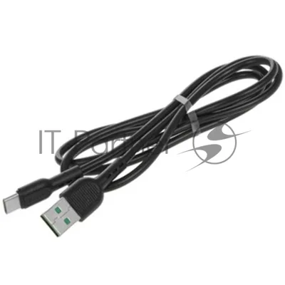 Кабель USB 2.0 HOCO X33, AM/Type-C, черный, 1м, 5А
