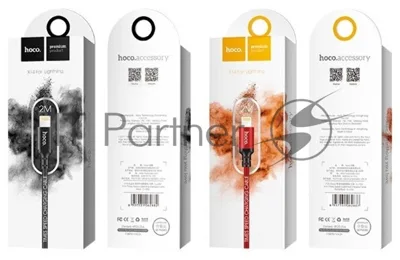 Кабель HOCO X14 USB 2.0, AM/Lightning M, черный, 2м