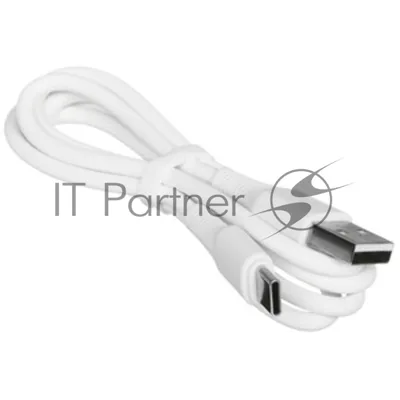 Кабель USB 2.0 HOCO X25, AM/Type-C, белый, 1м