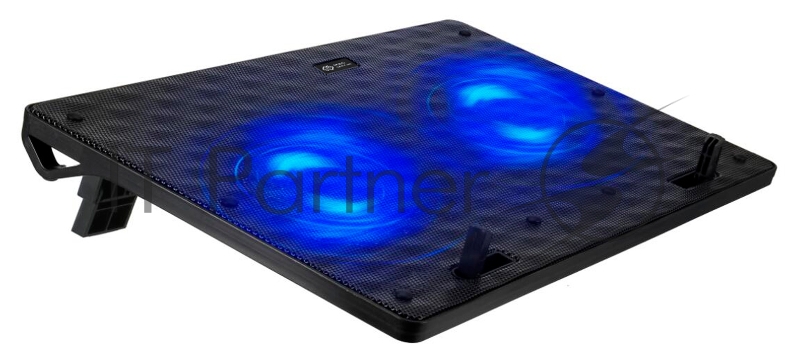 Подставка для ноутбука Digma D-NCP156-2 15.6"360x260x27мм 2xUSB 2x 120ммFAN 650г черный