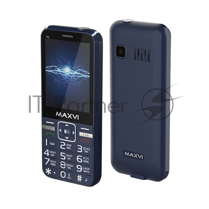 Мобильный телефон Maxvi P3 синий