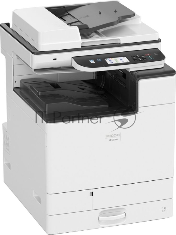 МФУ лазерное Ricoh Aficio M C2000 (418968), A3, цветной, печ. до 20 стр/мин., скан. до 17 стр/мин., 1200 x 1200 dpi (печать) 600x600dpi (скан.), USB, Ethernet (без тонера, запуск АСЦ)