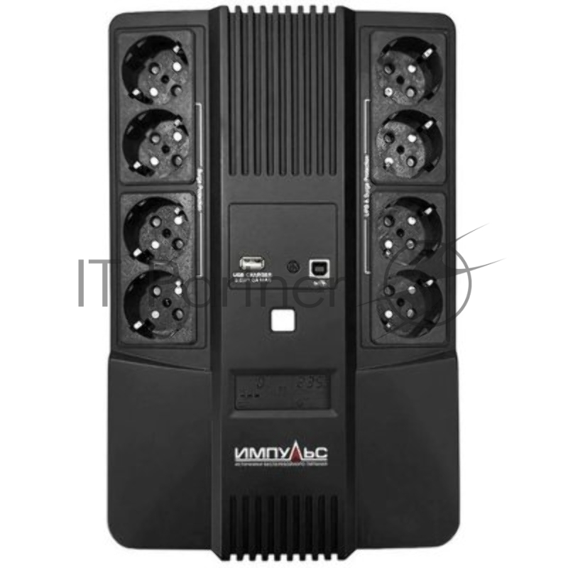 Источник бесперебойного питания Импульс Мастер, Интерактивная, 800 VA/480 W, Tower, Schuko, LED, USB, USB CHRG