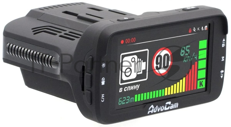 Видеорегистратор AdvoCam FD Combo GPS, 1920x1080, 2.7", GPS, G-сенсор, датчик движения, GPS-информатор