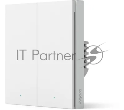 Выключатель умный двухклавишный Aqara Smart Wall Switch H1 (WS-EUK02)