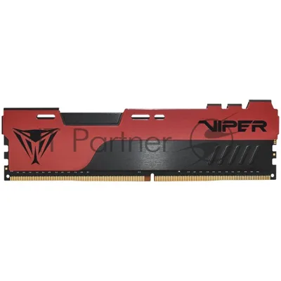 Оперативная память Patriot Viper Elite II, DDR4, 8GB (1x8 GB), 3200 MHz, CL18, DIMM, радиатор, красный/черный