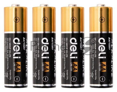 Батарея Deli E18501 AA (4шт) блистер