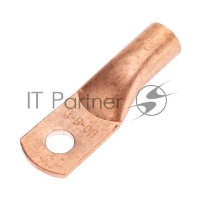 Наконечник медный Rexant ТМ 50-8-11 (50 мм² - Ø8 мм) (в упак. 5 шт.)