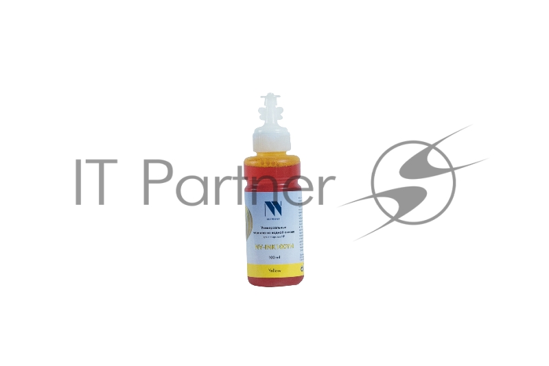 Чернила NVPrint NV-INK100 Yellow универсальные на водной основе для аппаратов HP (100 мл) (Китай)
