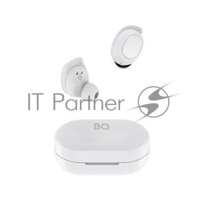 Наушники TWS BQ BHS-05 белый, внутриканальные, Bluetooth