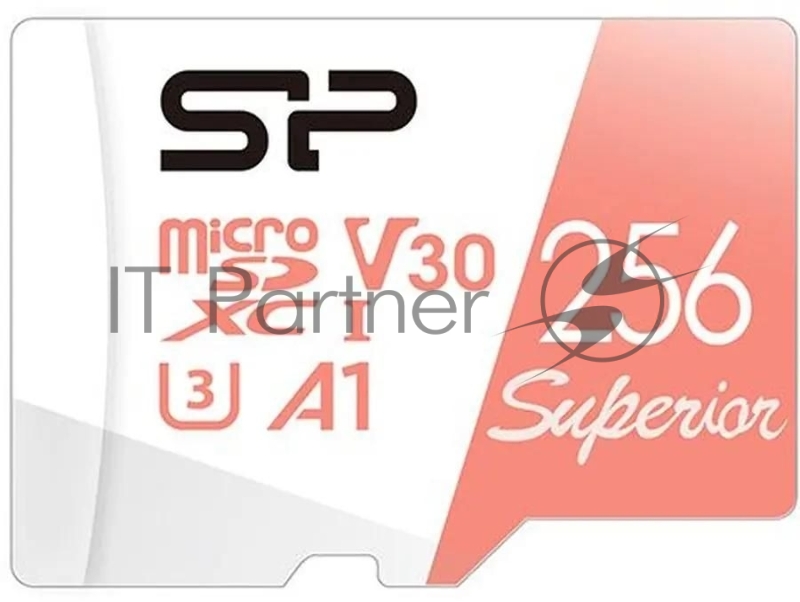 Флеш карта microSD 256Gb Silicon Power Superior A1 microSDXC Class 10 UHS-I U3 100/80 Mb/s
