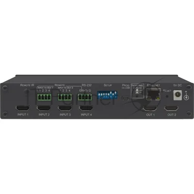 Матричный коммутатор 4х2 HDMI 4K/60 (4:4:4) с HDCP 1.4/2.2, HDR и EDID 4x2 4K HDR HDMI HDCP 2.2 Matrix Switcher