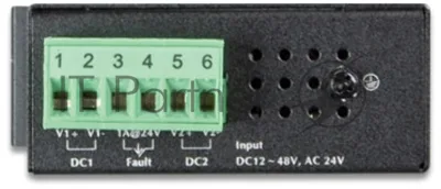Коммутатор индустриальный неуправляемый Planet IGS-500T IP30 Compact size 5-Port 10/100/1000T Gigabit Ethernet Switch (-40~75 degrees C)
