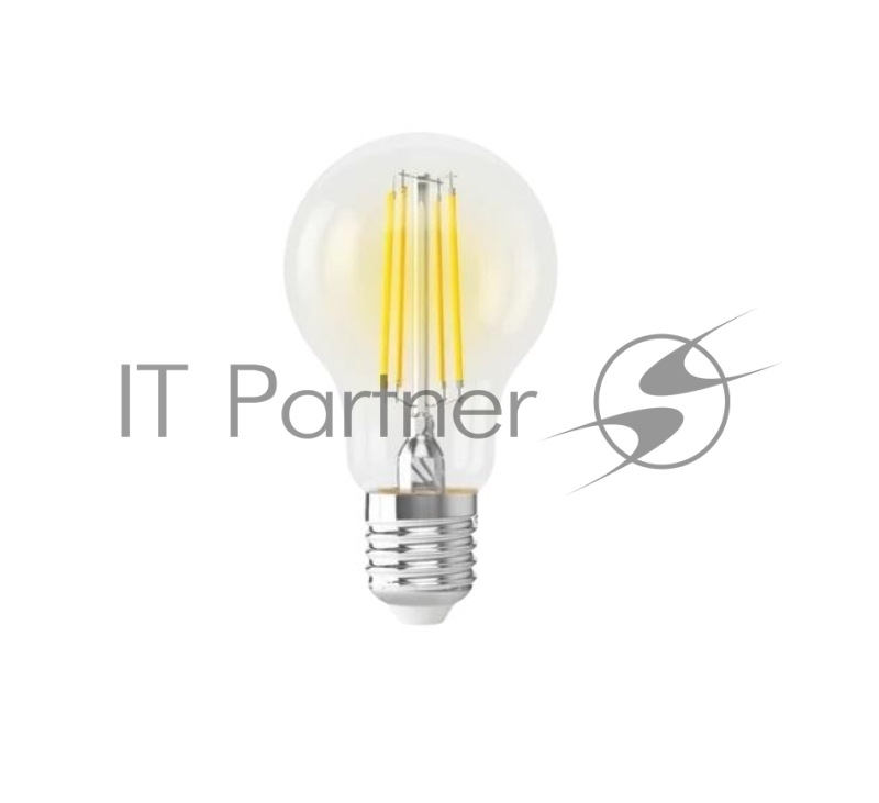 Умная LED лампа филамент GEOZON/E27/A60/5.5W/2200K-5500K/Wi-Fi/AC 220-250В, 50/60Гц/500lm/transparent GSH-SLF01