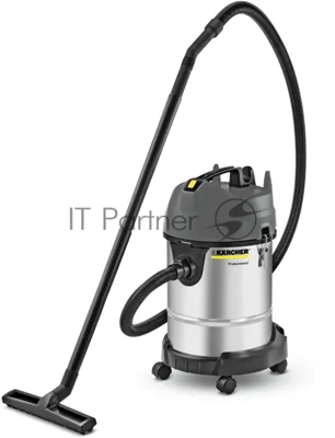 Пылесос Karcher NT 30/1 Me Classic Edition (1.428-568.0) серый, 1500 Вт, уборка сухая и влажная, пылесборник контейнер/мешок 30 л