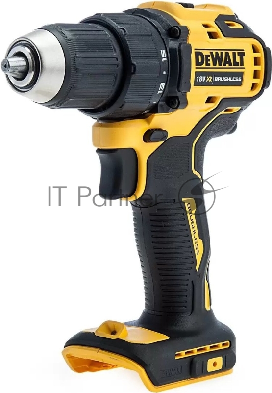 Дрель-шуруповерт DeWalt DCD708N-XJ, 18 В, 0 Ач, 65 Нм, щеточный