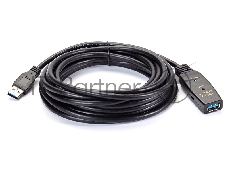 Кабель-адаптер USB3.0-repeater Aopen, удлинительный активный Am-->Af 5м QUST/qust ACU827A-5M