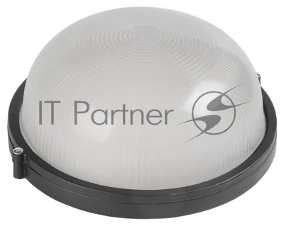 Светильник IEK LNPP0-1301-1-060-K02 НПП1301 черный/круг 60Вт IP54 ИЭК