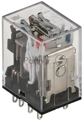 Реле промежуточное Iek RRP20-4-03-012D-LED РЭК78/4(MY4) с индикацией 3А 12В DC