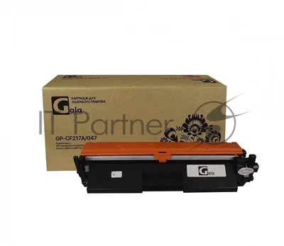 Картридж лазерный GalaPrint GP-CF217A/047 (№17A) черный (1600 стр.) для HP LaserJet Pro M101/M102/M102w/M129/M130/M130fw/Canon i-SENSYS LBP112/LBP113/MF112/MF113