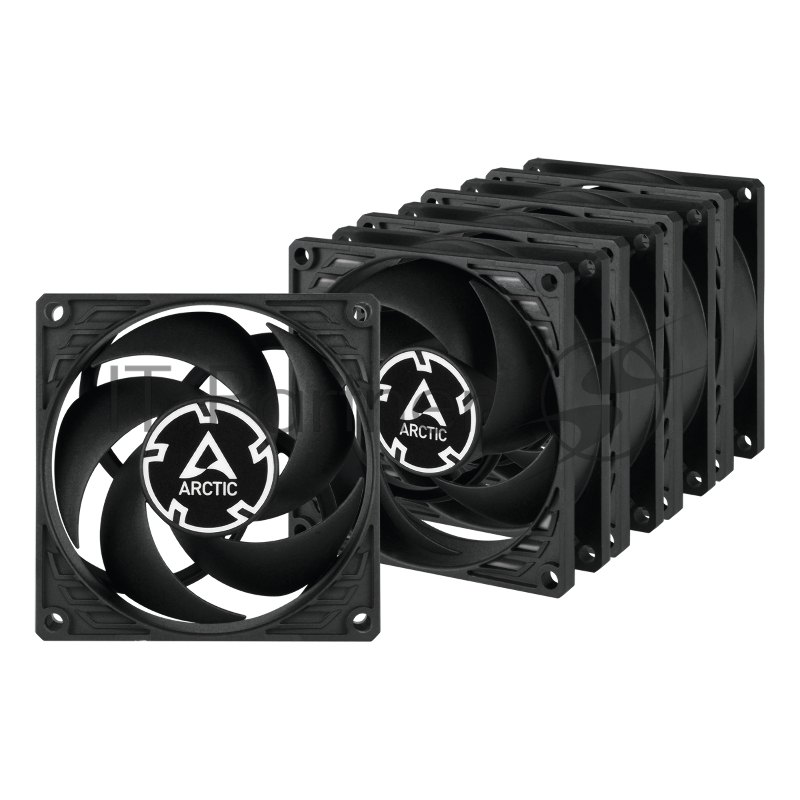 Вентилятор для корпуса ARCTIC P8 Value Pack (черный/черный) (5pc) (ACFAN00153A)