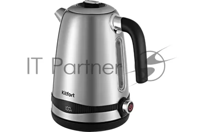 Чайник электрический Kitfort KT-6121-5 1.7л. 2200Вт серебристый (корпус: нержавеющая сталь/пластик)